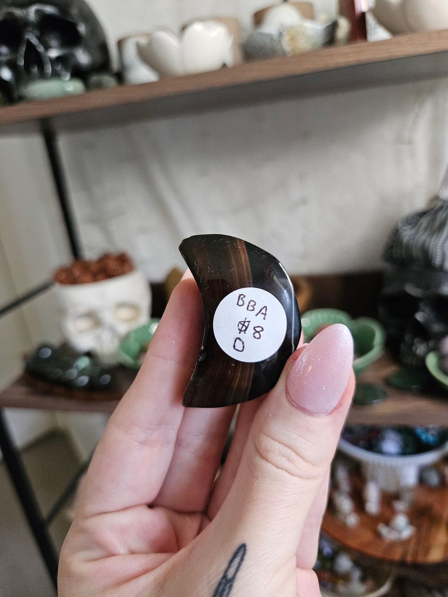 *MUST GO* *DISCOUNTED* Orca Agate Moons