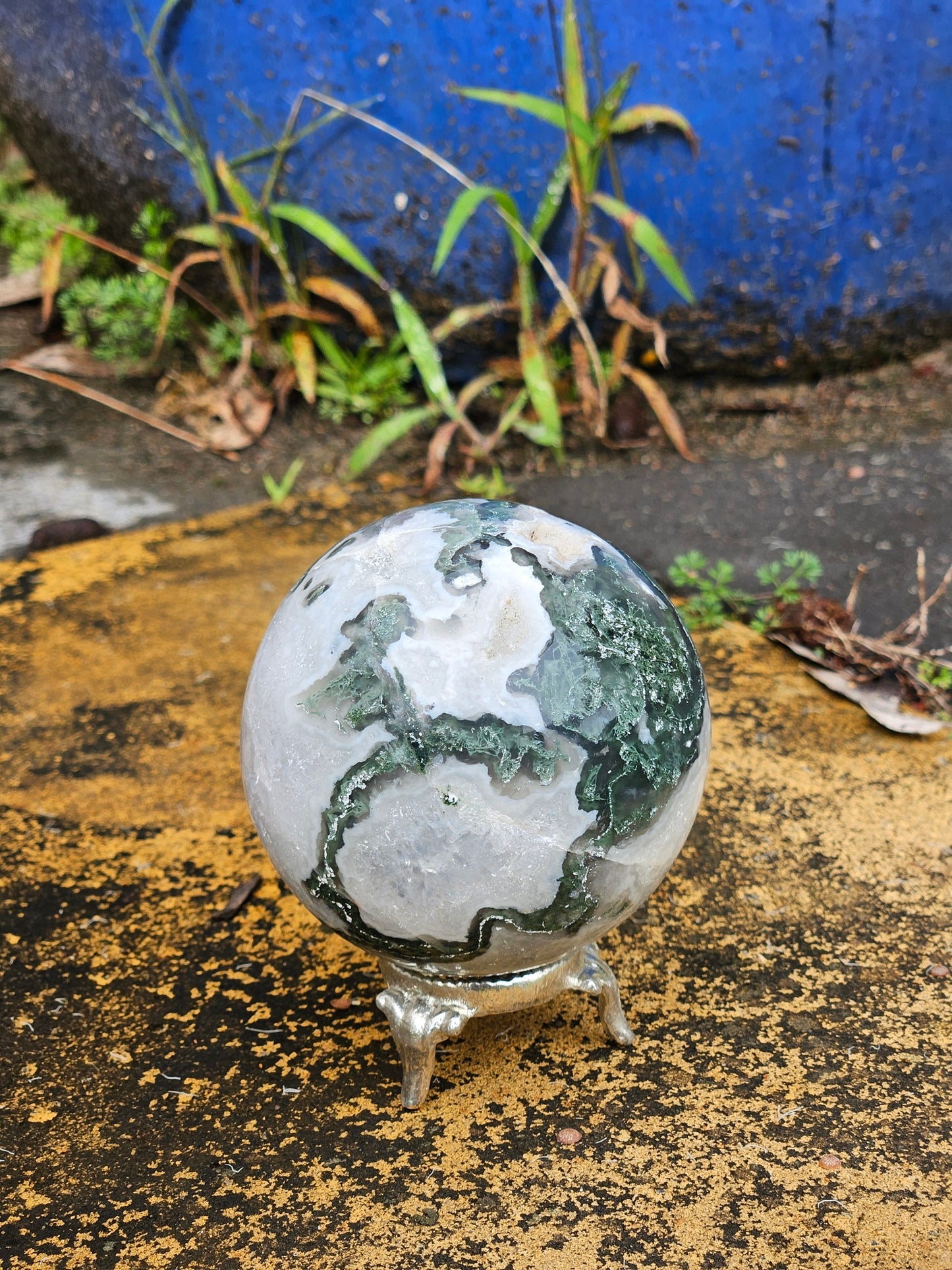Moss Agate Sphere A