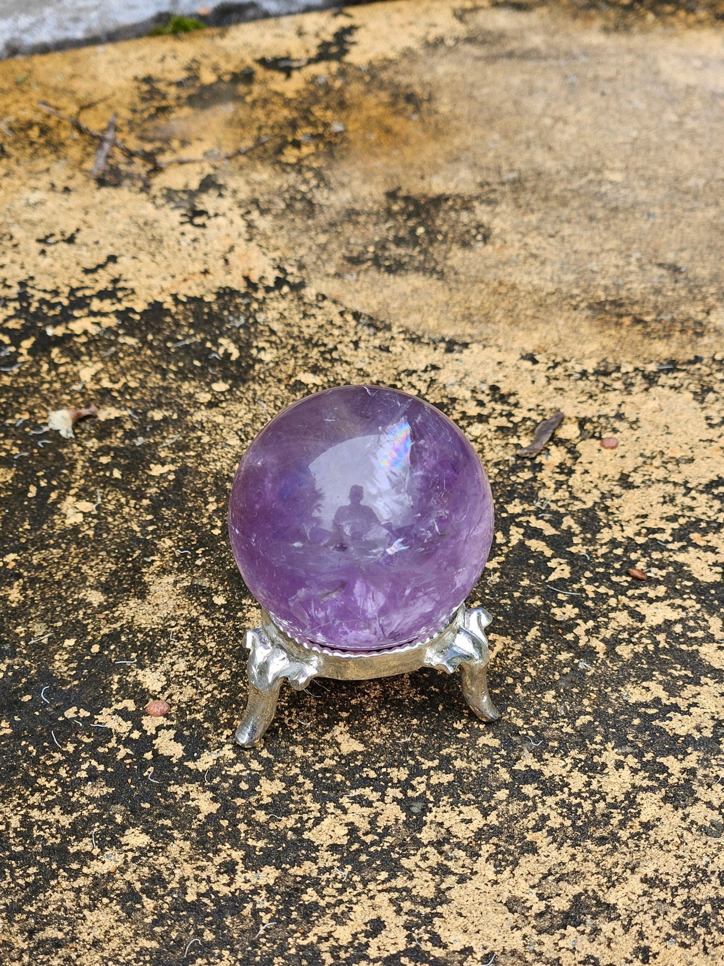 Small Amethyst Sphere D