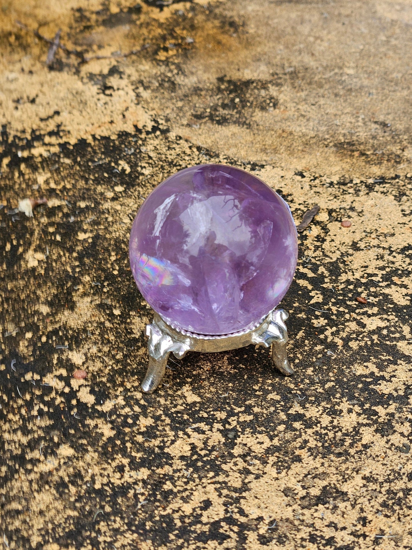 Small Amethyst Sphere E