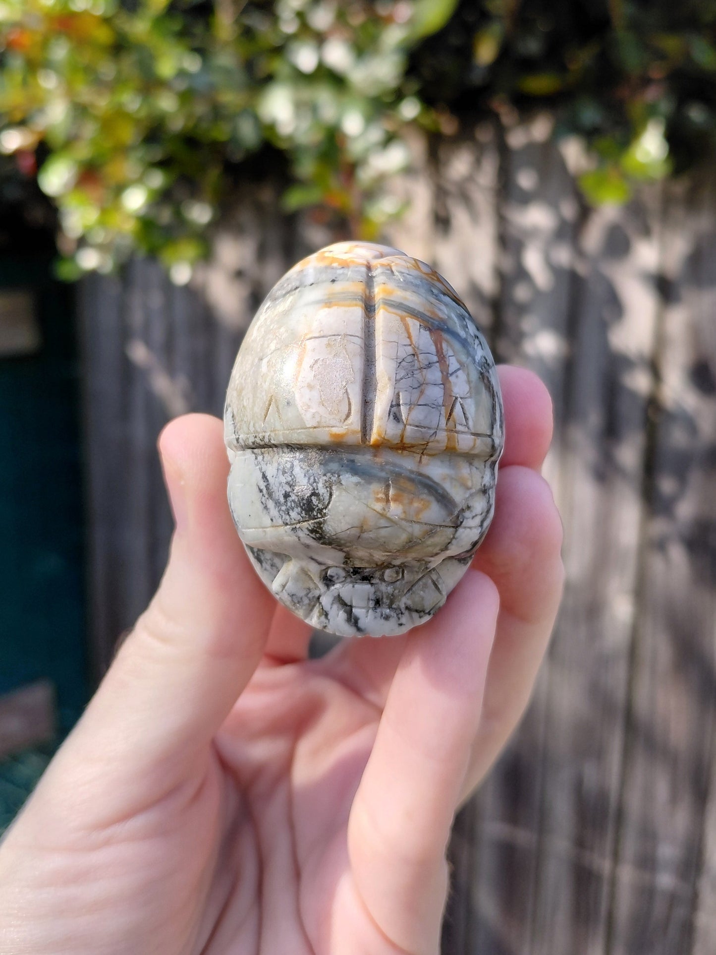 Agate Scarab Beetle - Mini B