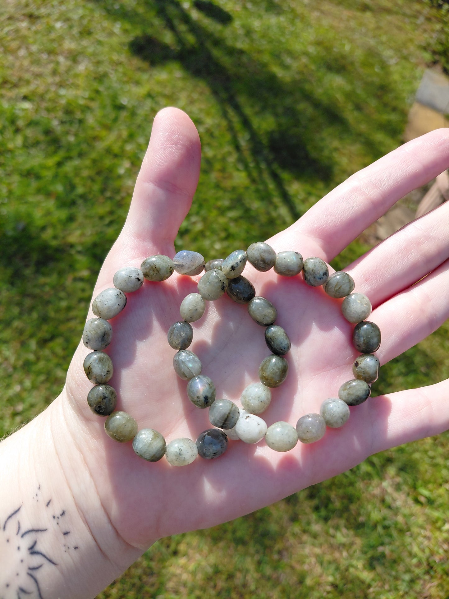 Labradorite Tumbled Bracelets
