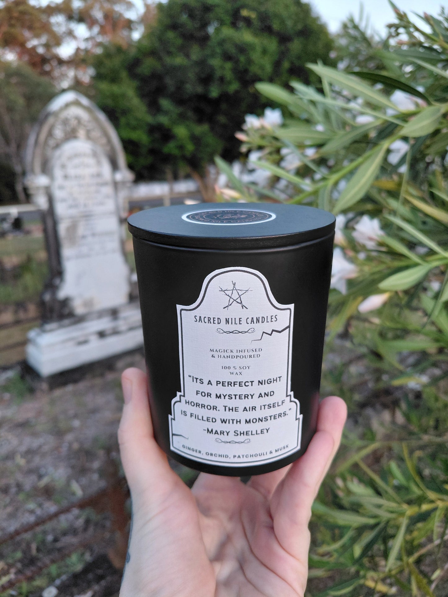 The Momento Mori Collection: Mary Shelley - Ginger, Orchid, Patchouli & Musk
