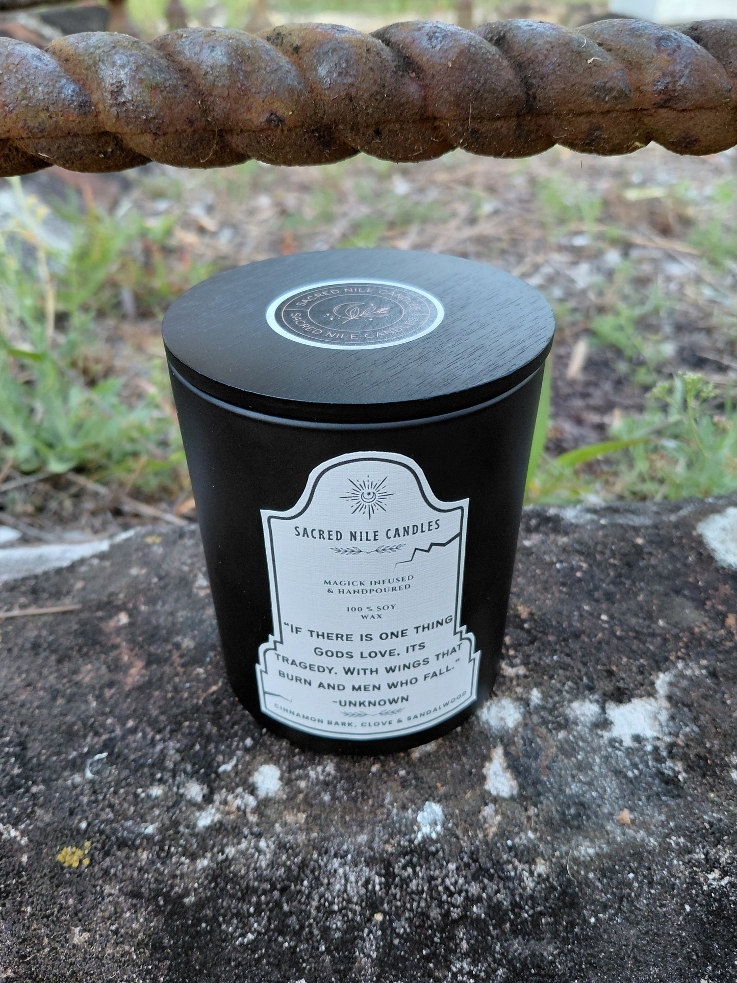 The Momento Mori Collection: Author Unknown - Cinnamon Bark, Clove & Sandalwood