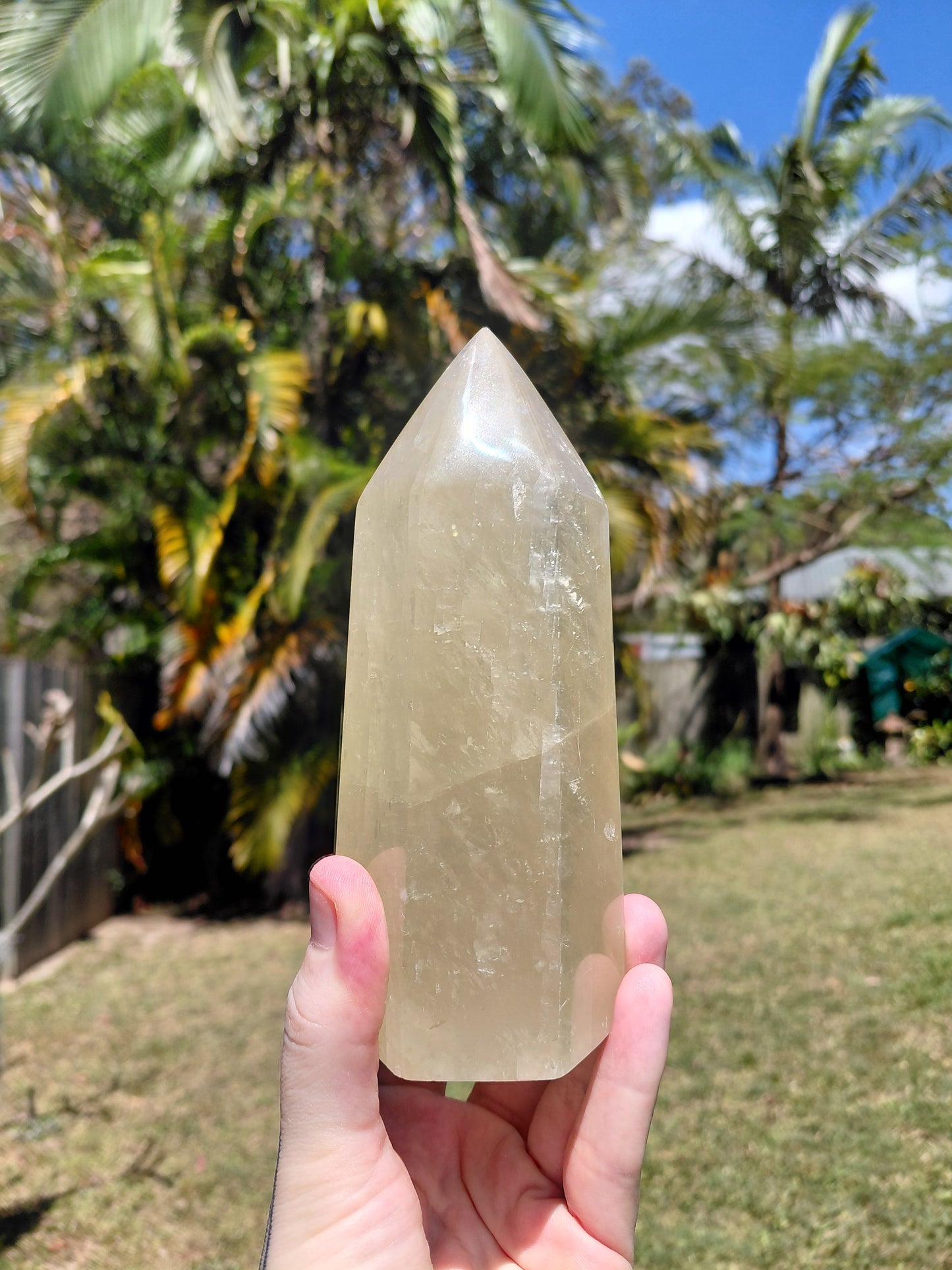 Optical Citrine Tower