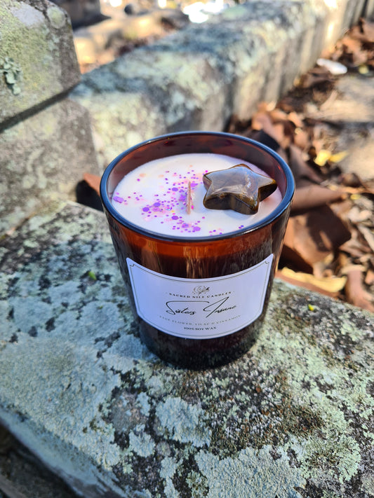 Sacred Nile Candles "Sisters Insane" - Sage Flower