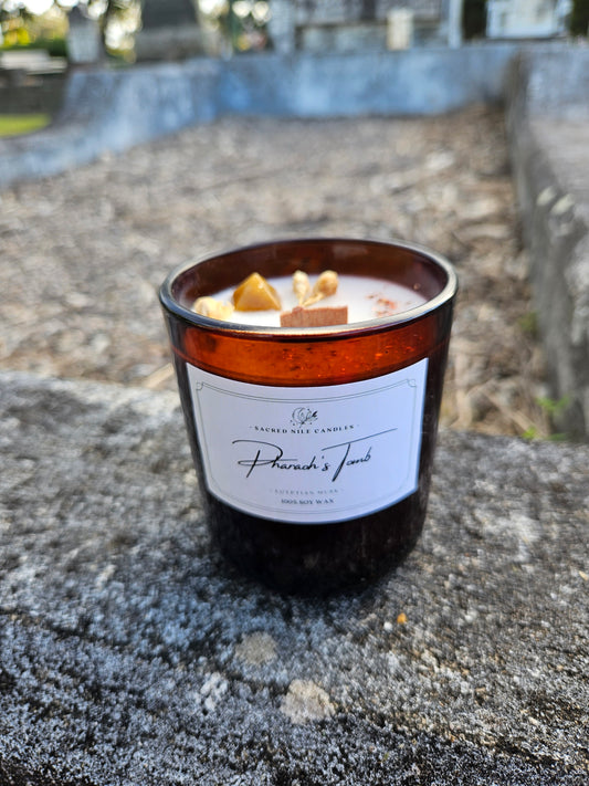 Sacred Nile Candles "Pharaoh's Tomb" - Egyptian Musk