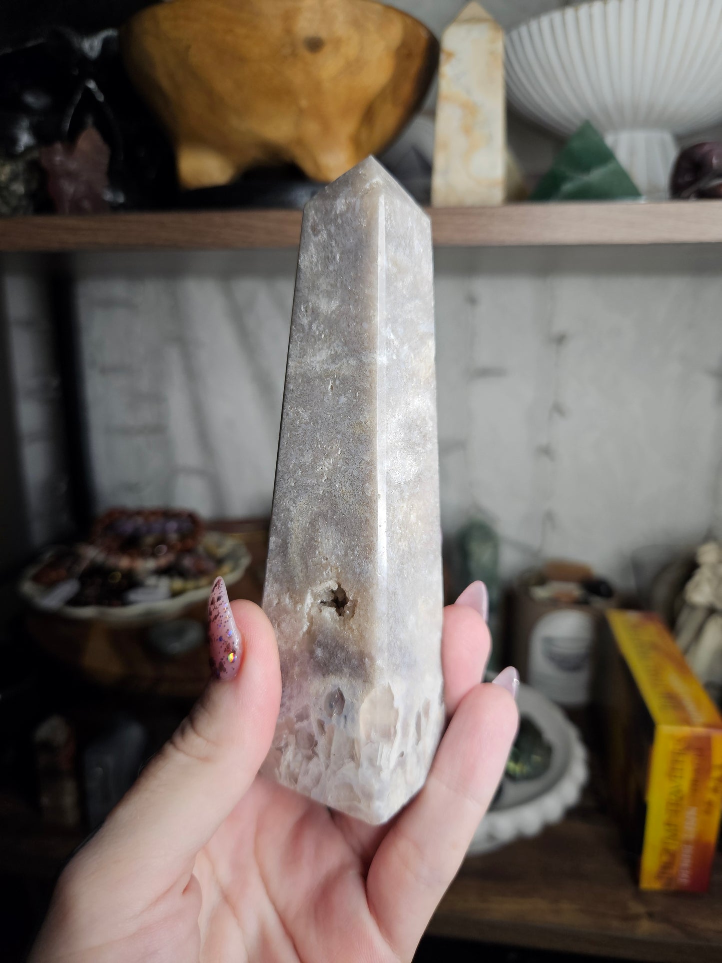 *MUST GO* *DISCOUNTED* Pink Amethyst Tower