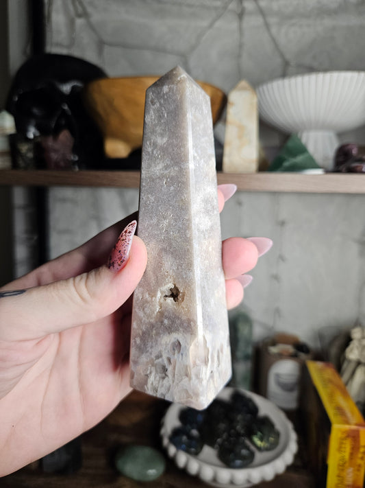 *MUST GO* *DISCOUNTED* Pink Amethyst Tower