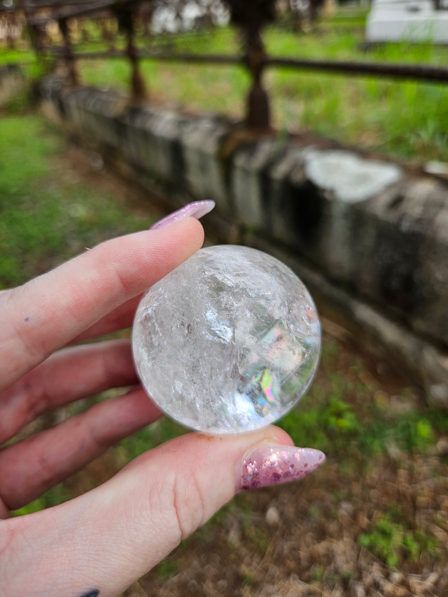 Clear Quartz Sphere