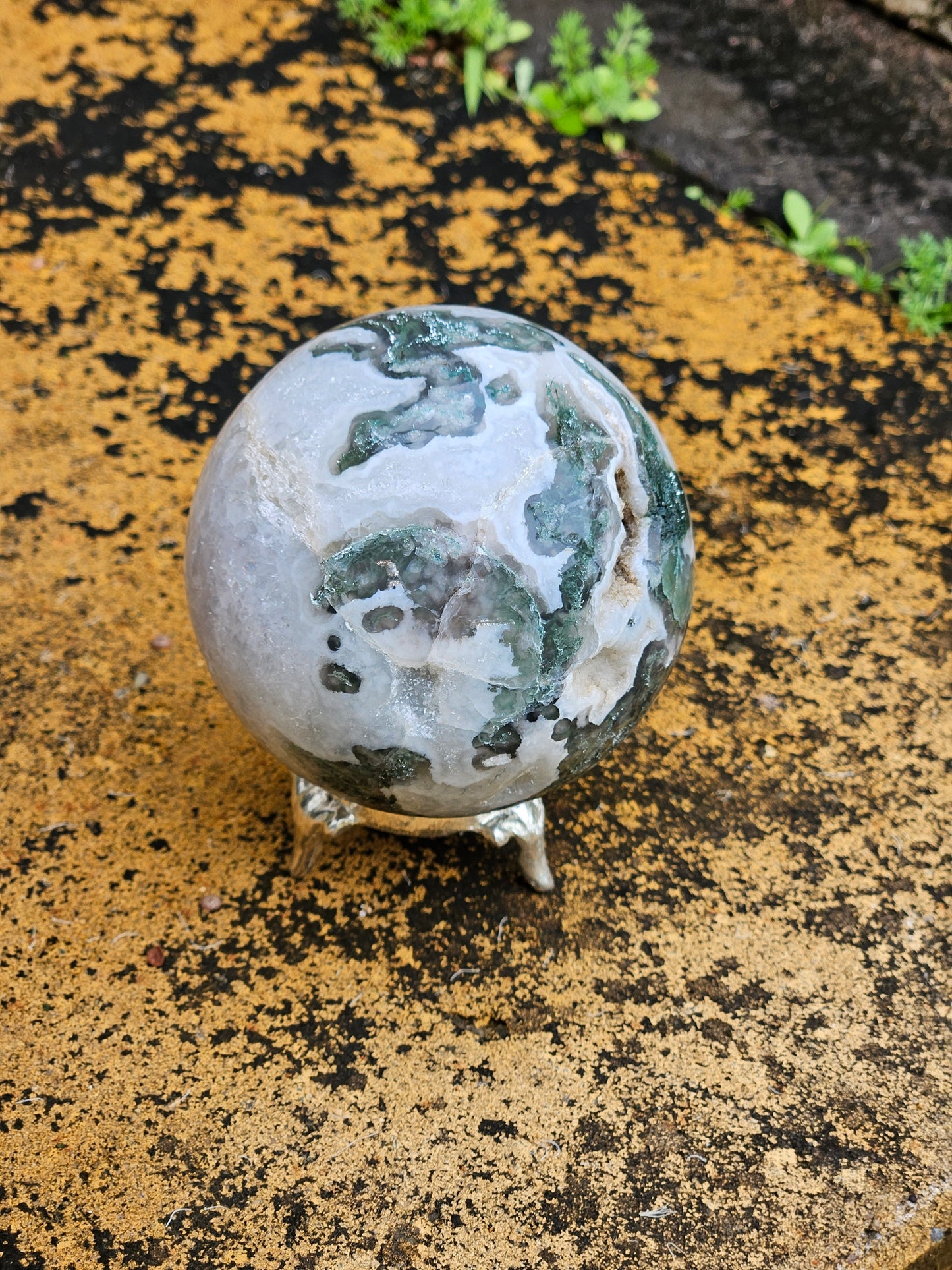 Moss Agate Sphere A