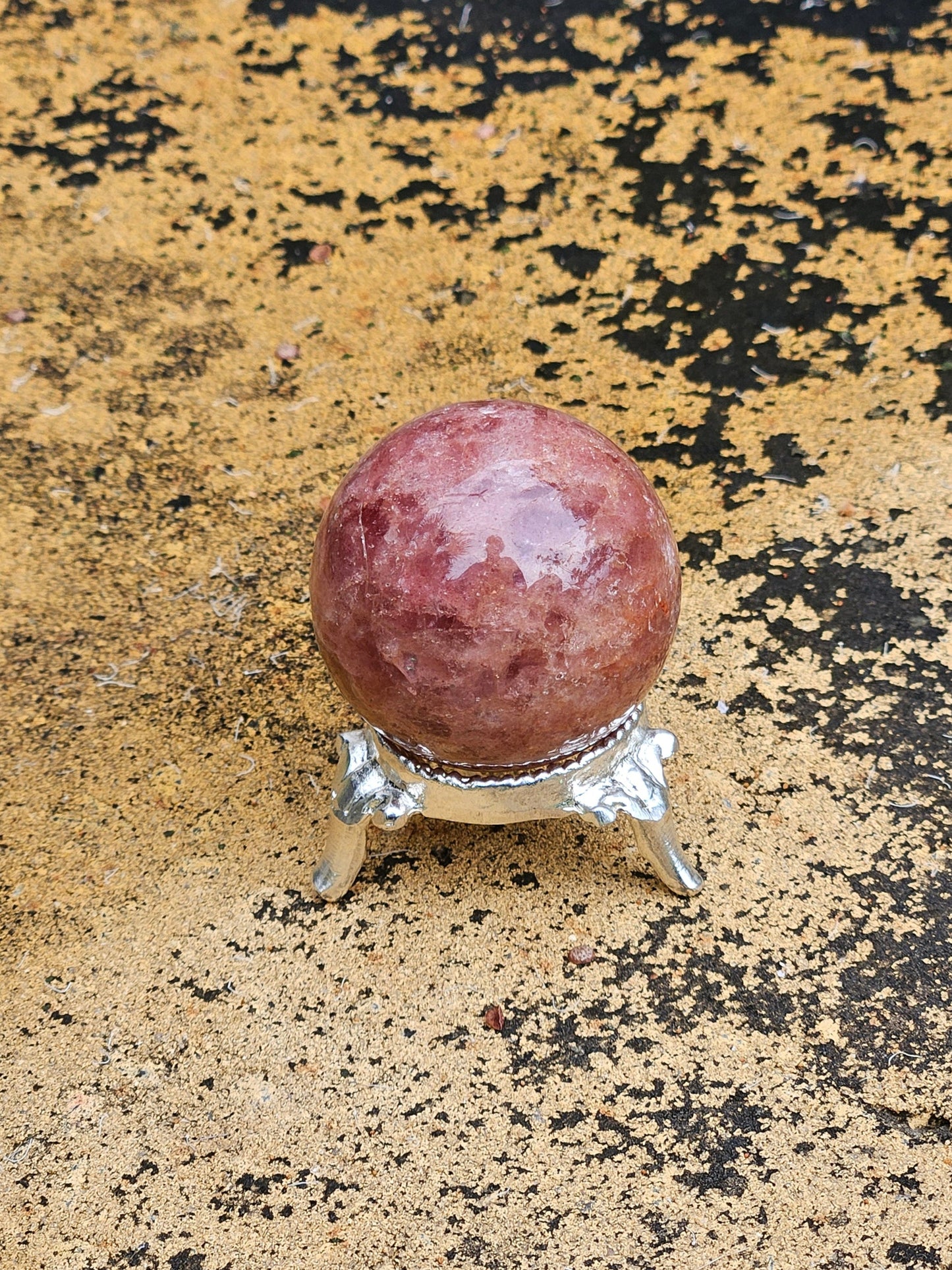 Strawberry Quartz Small Spheres (pick your own!)