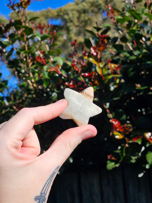 Caribbean Calcite Mini Stars