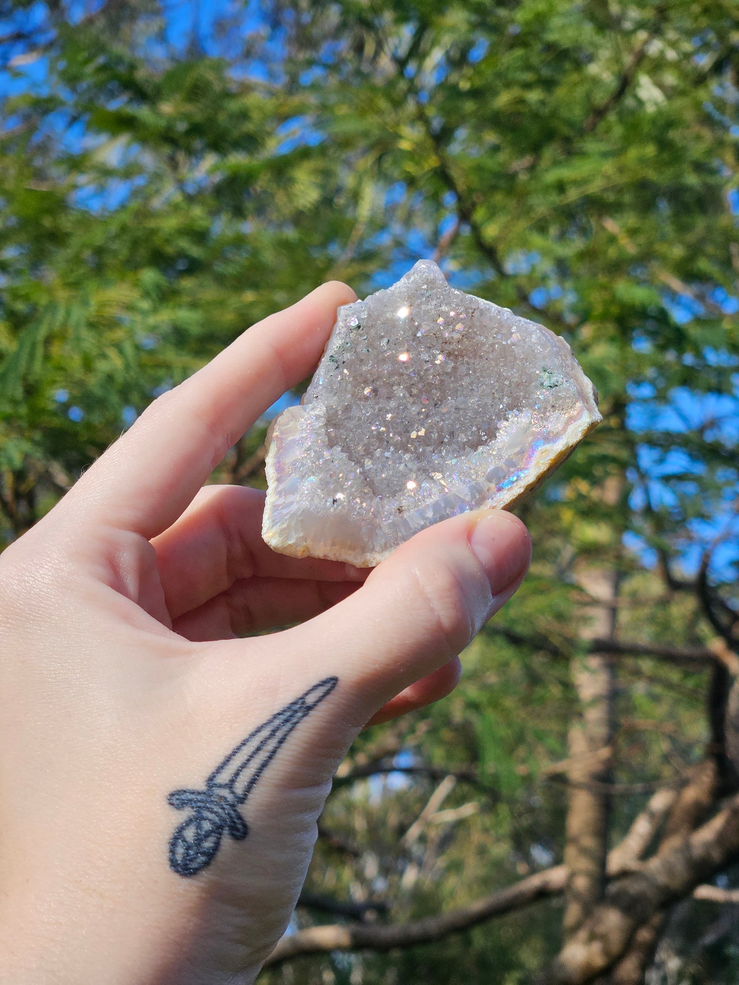 Aura Amethyst (Pearl Amethyst) C