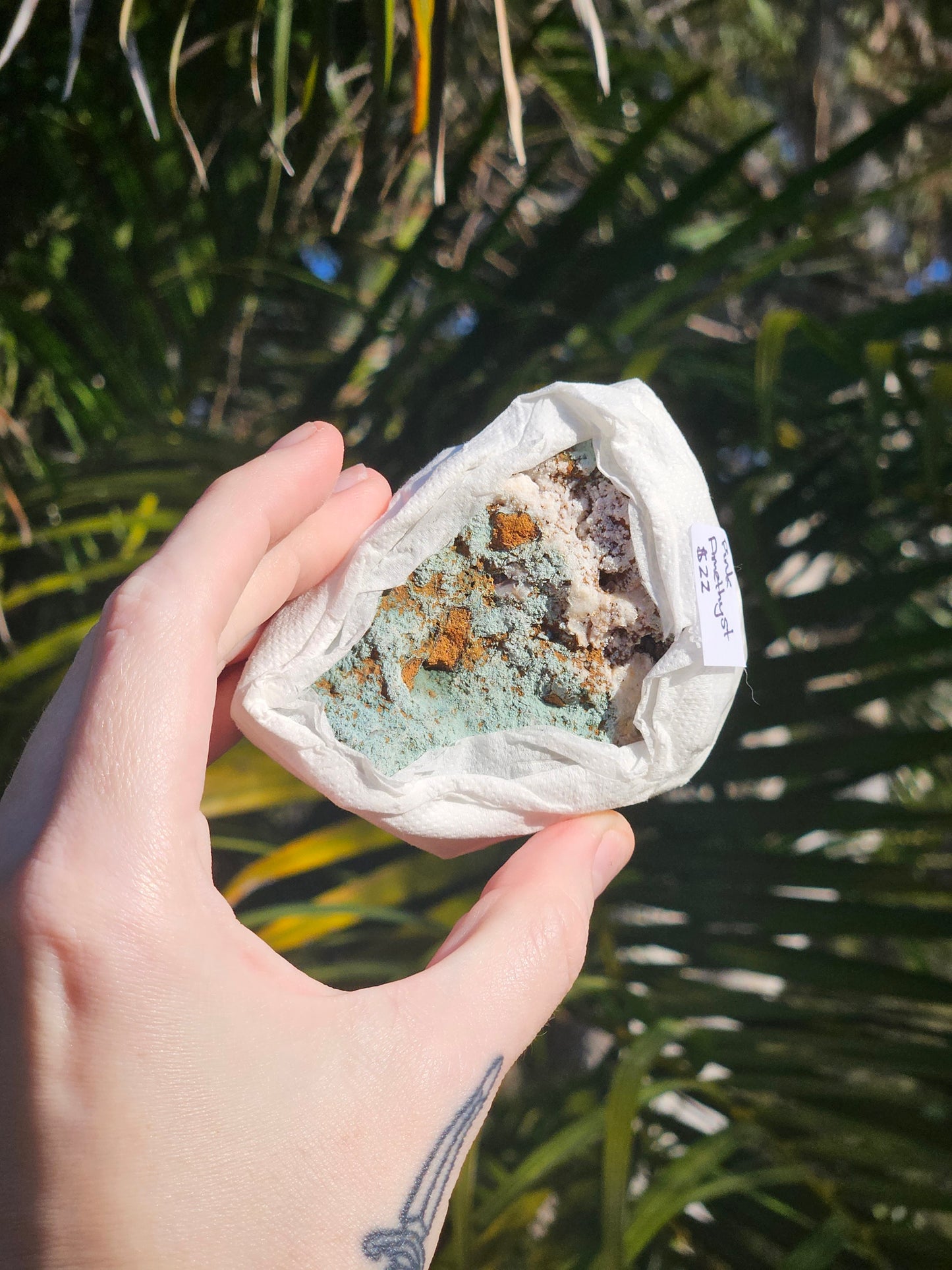 Pink Amethyst Specimen C