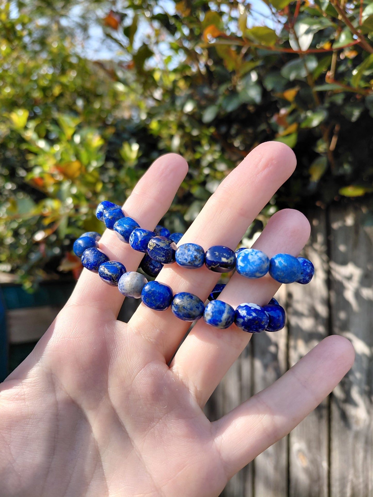 Lapis Lazuli Tumbled Bracelets