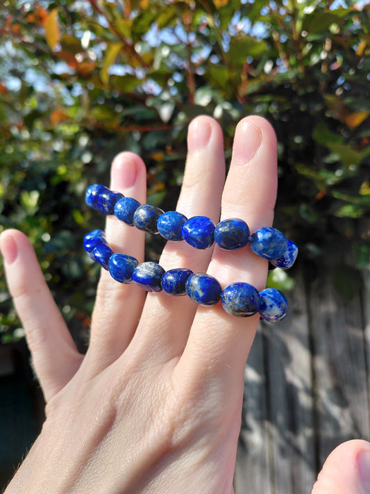 Lapis Lazuli Tumbled Bracelets