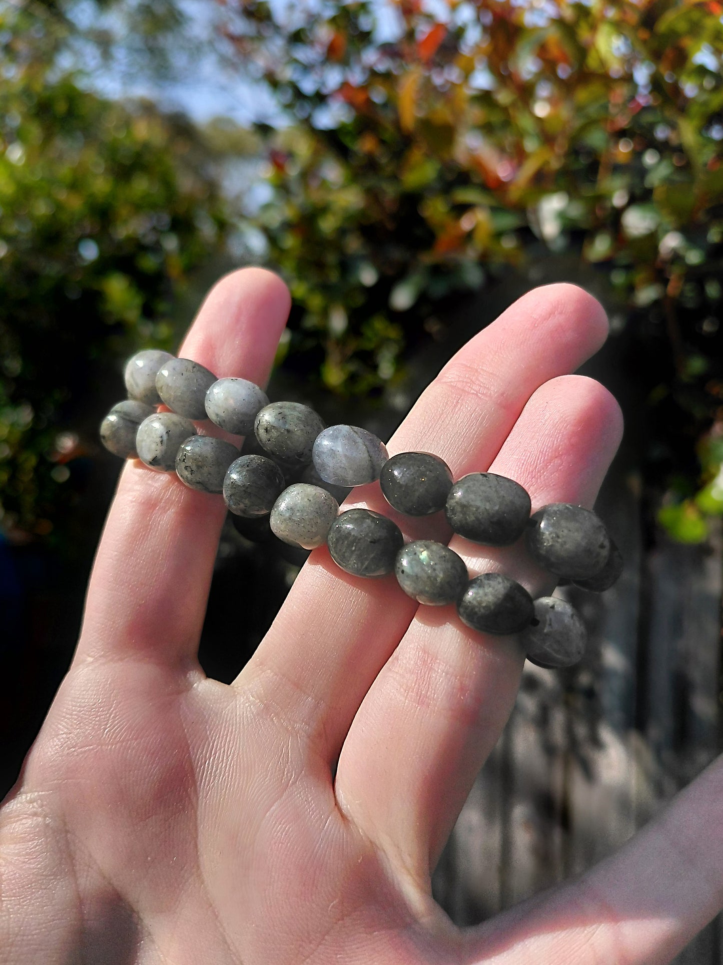 Labradorite Tumbled Bracelets