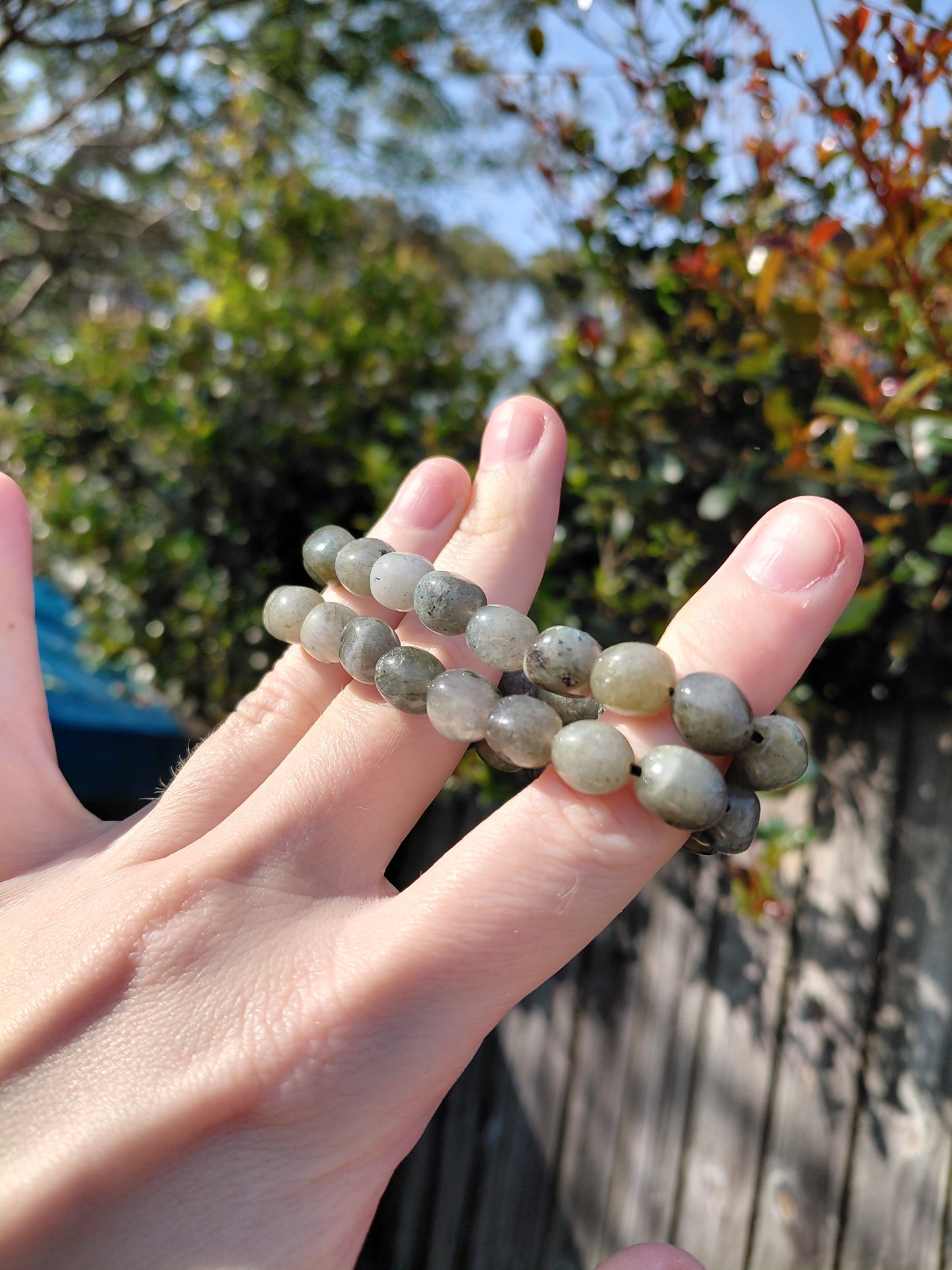 Labradorite Tumbled Bracelets