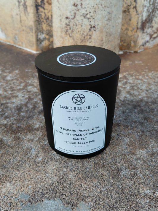 The Momento Mori Collection: Edgar Allen Poe - Red Apple, Tobacco & Black Pepper