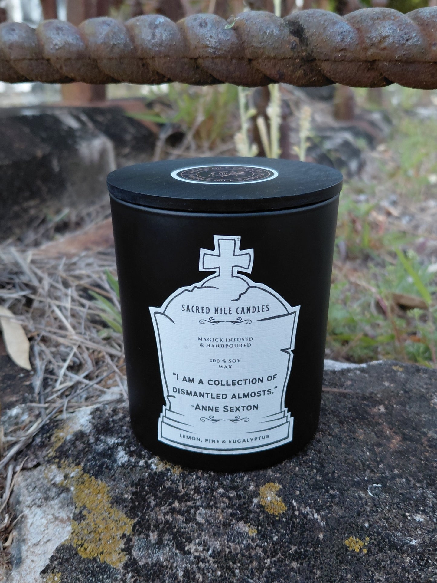 The Momento Mori Collection: Anne Sexton - Lemon, Pine & Eucalyptus