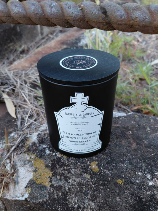 The Momento Mori Collection: Anne Sexton - Lemon, Pine & Eucalyptus