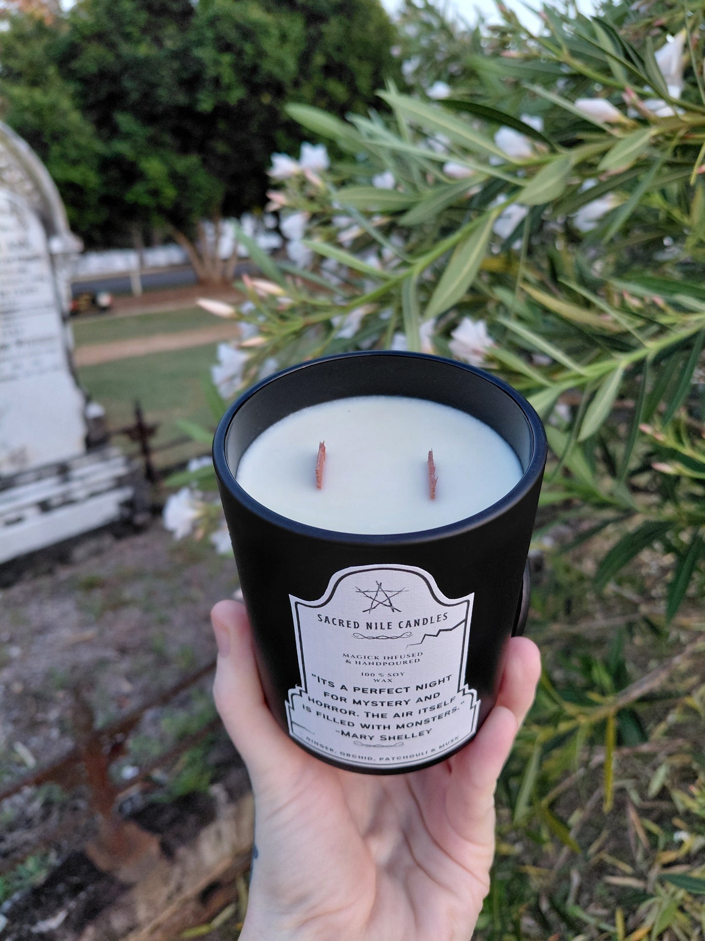 The Momento Mori Collection: Mary Shelley - Ginger, Orchid, Patchouli & Musk