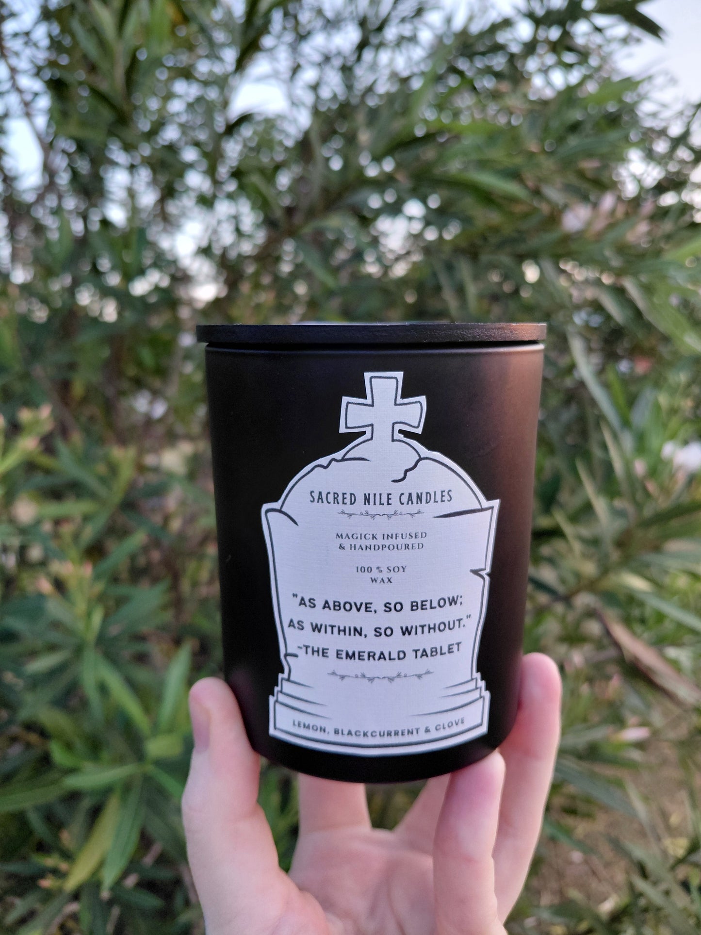 The Momento Mori Collection: The Emerald Tablet - Lemon, Clove & Black Current