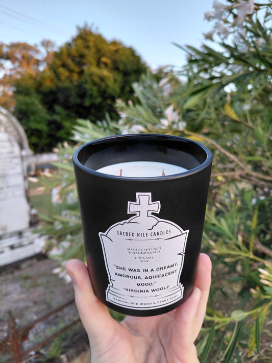 The Momento Mori Collection: Virginia Woolf - Clary Sage, Oud Wood & Vanilla