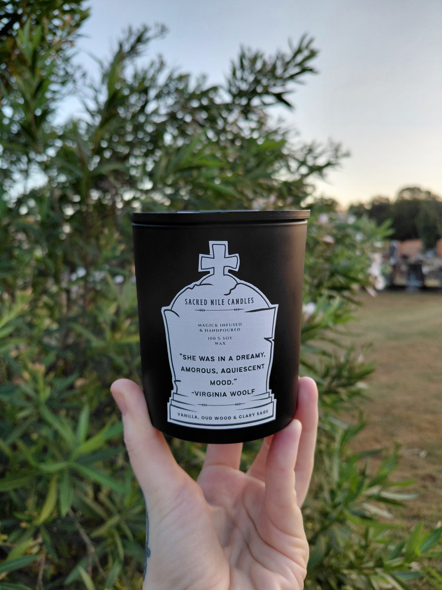 The Momento Mori Collection: Virginia Woolf - Clary Sage, Oud Wood & Vanilla
