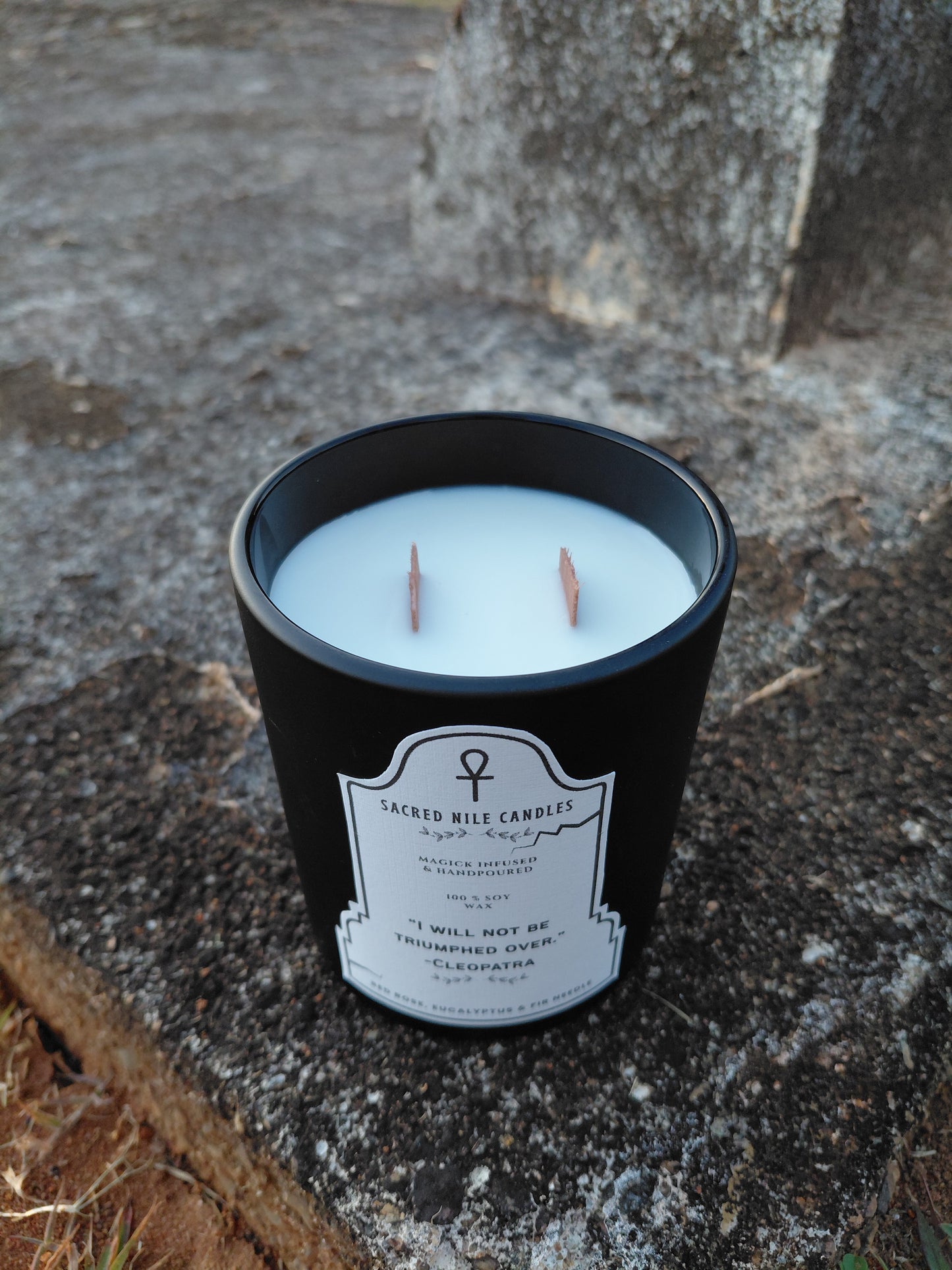 The Momento Mori Collection: Cleopatra - Red Rose, Fir Needle & Eucalyptus