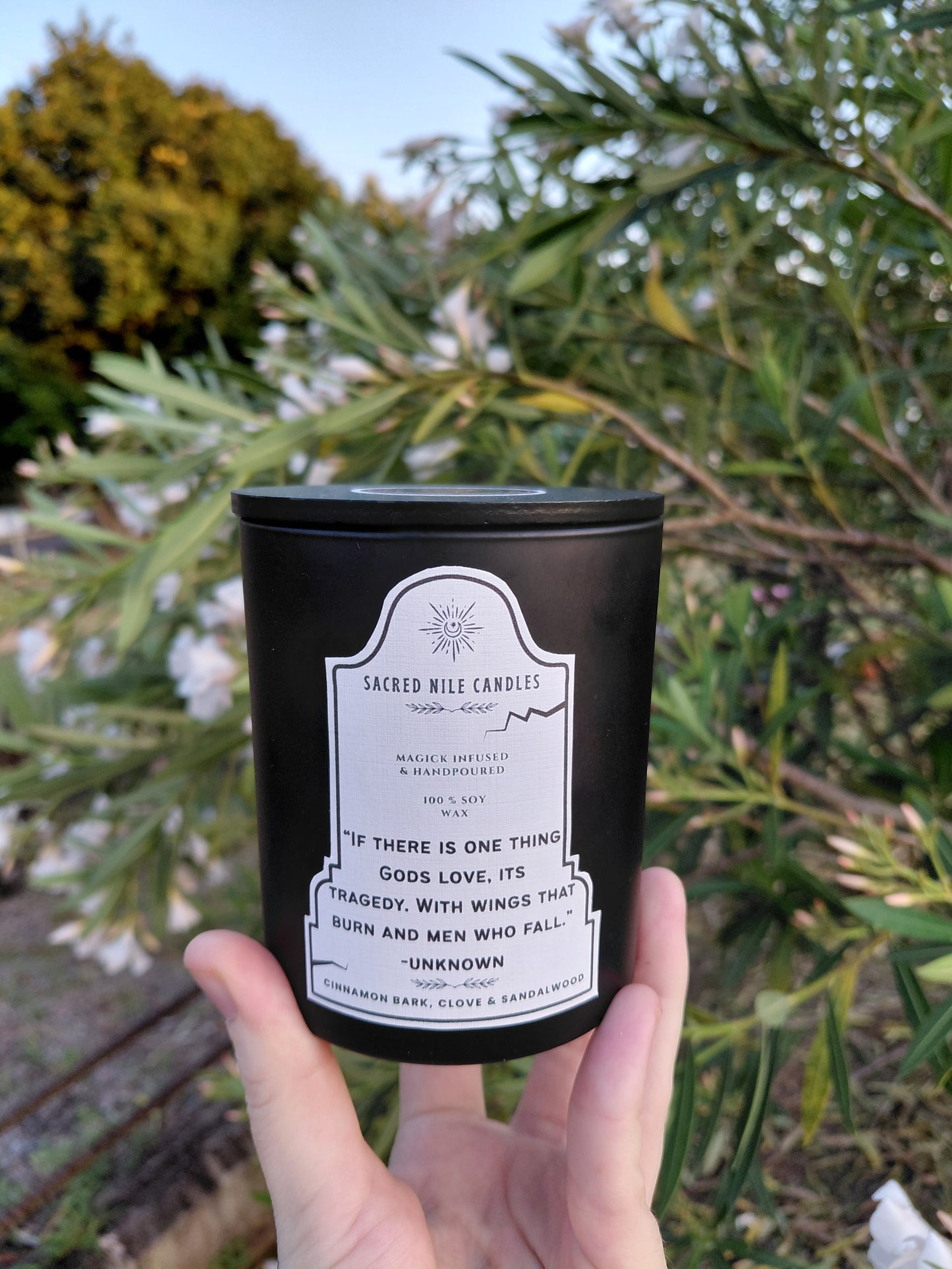 The Momento Mori Collection: Author Unknown - Cinnamon Bark, Clove & Sandalwood