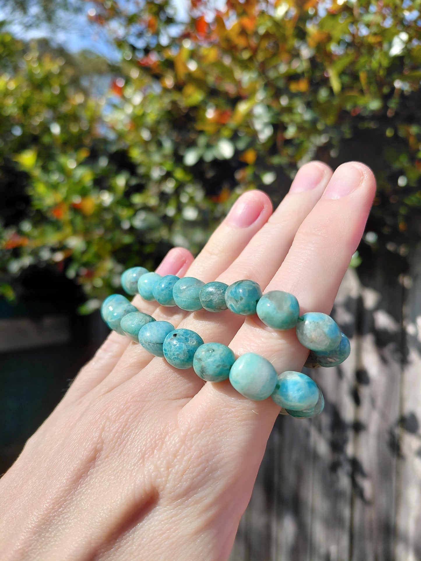 Amazonite Tumbled Bracelets
