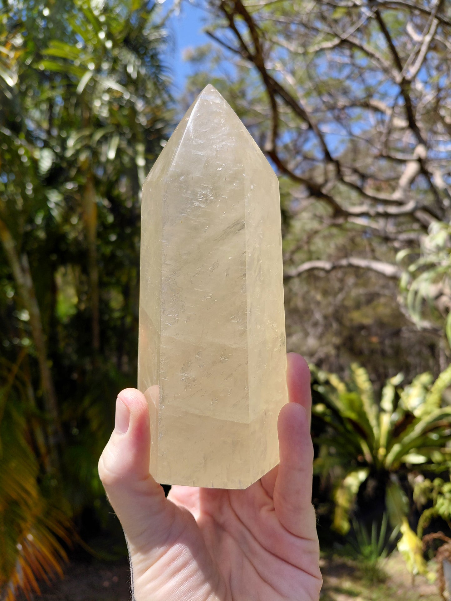 Optical Citrine Tower