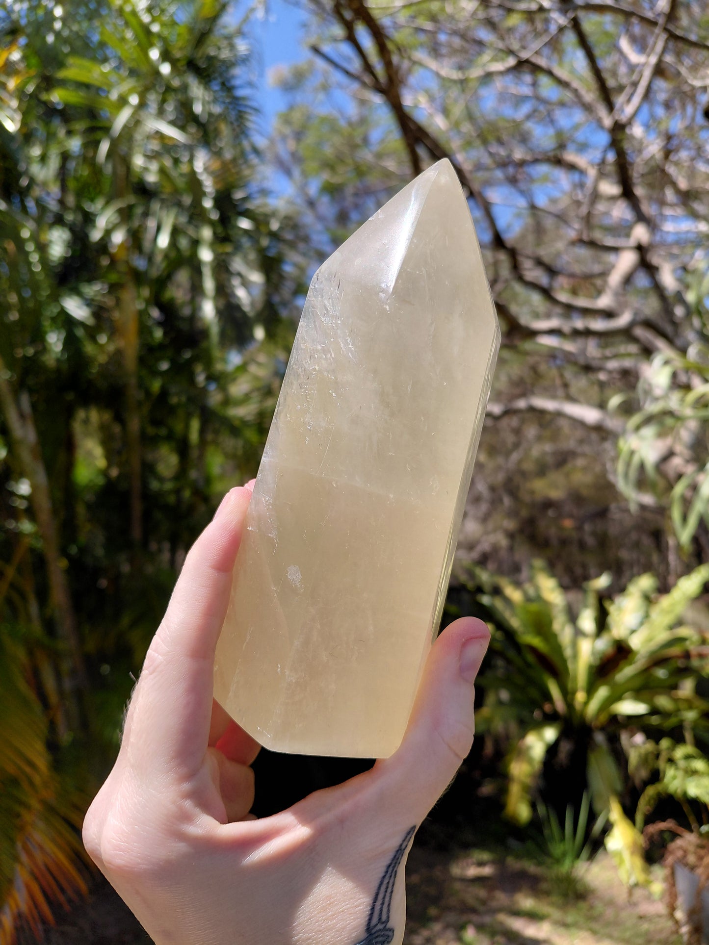 Optical Citrine Tower