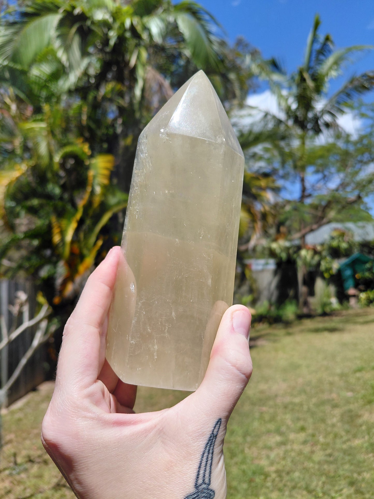 Optical Citrine Tower