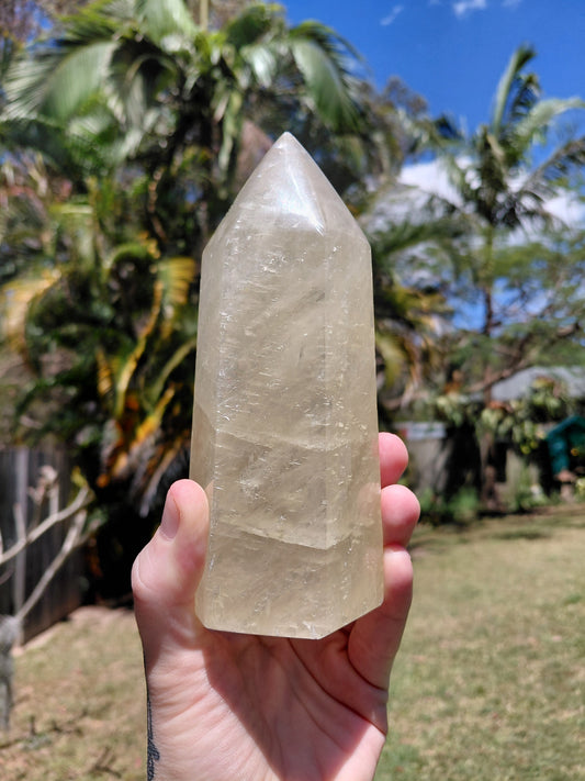 Optical Citrine Tower